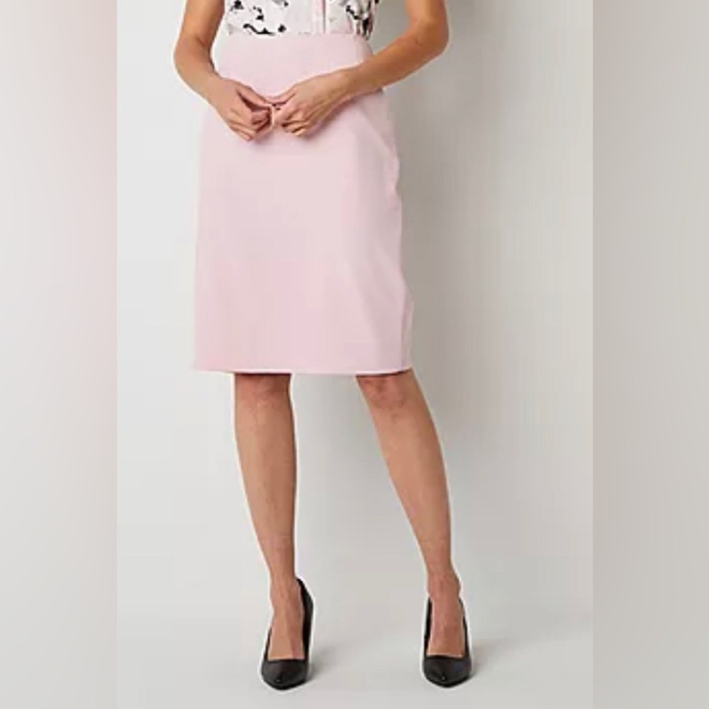 NEW Evan Picone Pink Suit‎ Skirt.